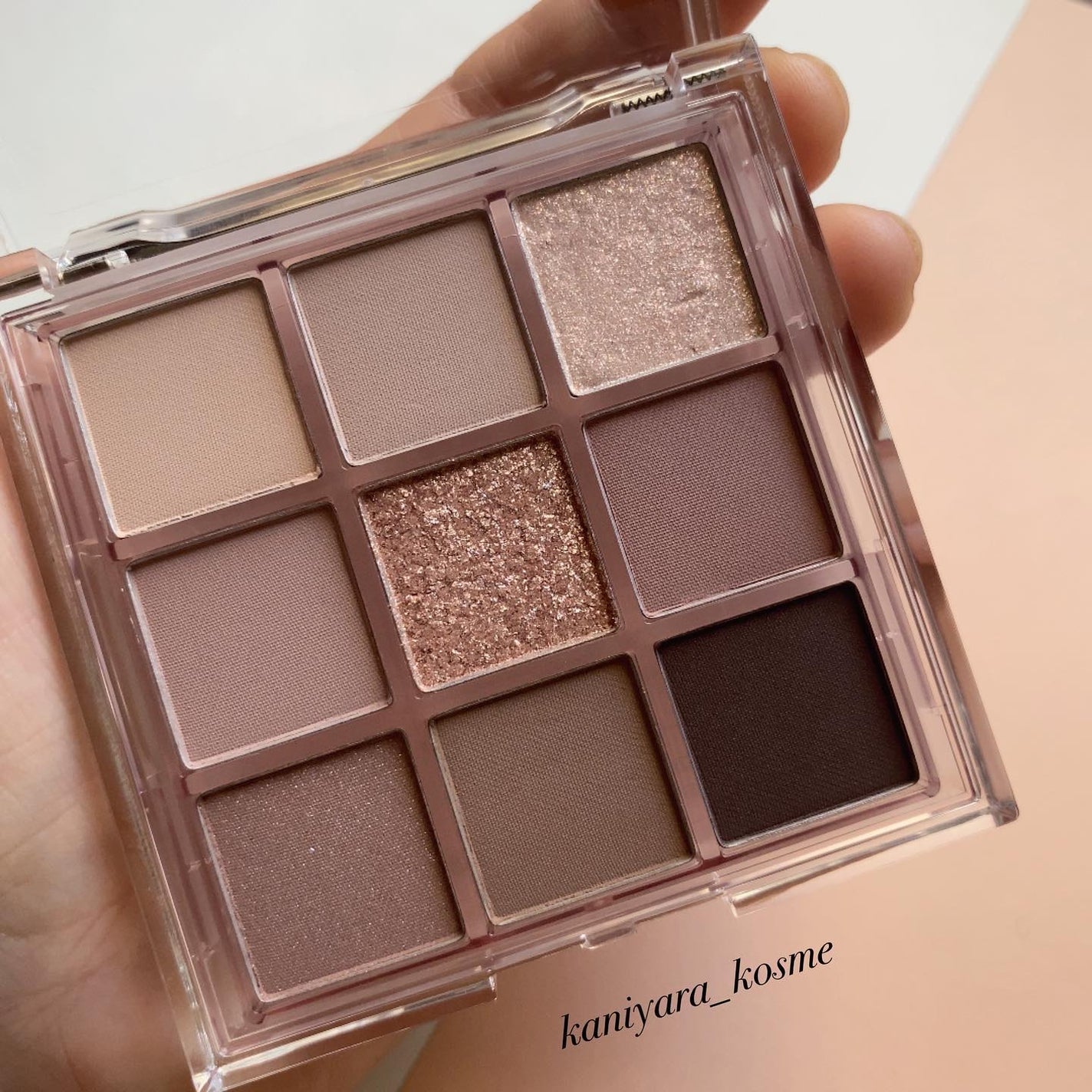 KEYBO FALL IN LOVE SHADOW PALETTE/keybo/アイシャドウパレットを使ったクチコミ(3枚目)