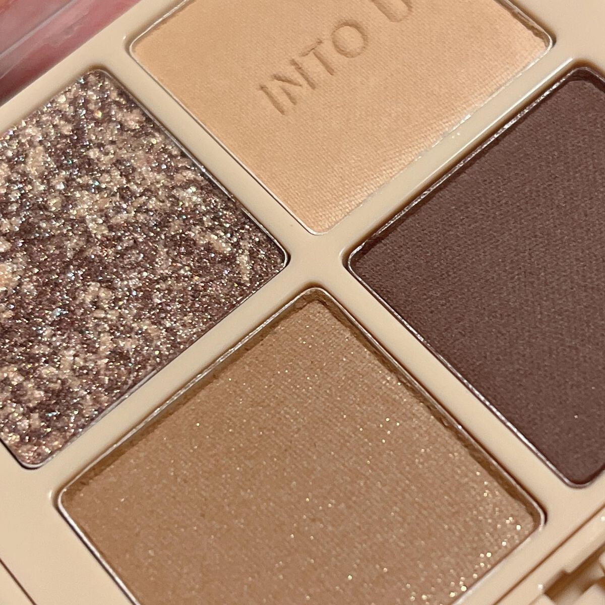 テイスティングライフアイシャドウパレット/INTO U/アイシャドウパレットを使ったクチコミ(4枚目)