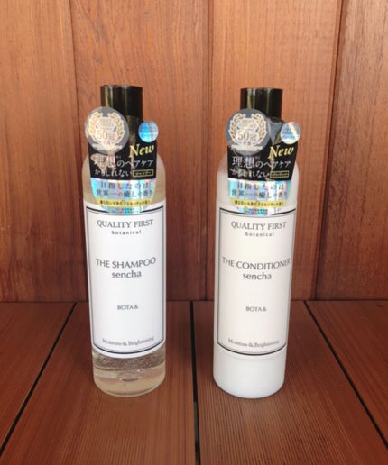 ボタアンド ザ シャンプー <sencha>/クオリティファースト/市販シャンプーを使ったクチコミ(1枚目)
