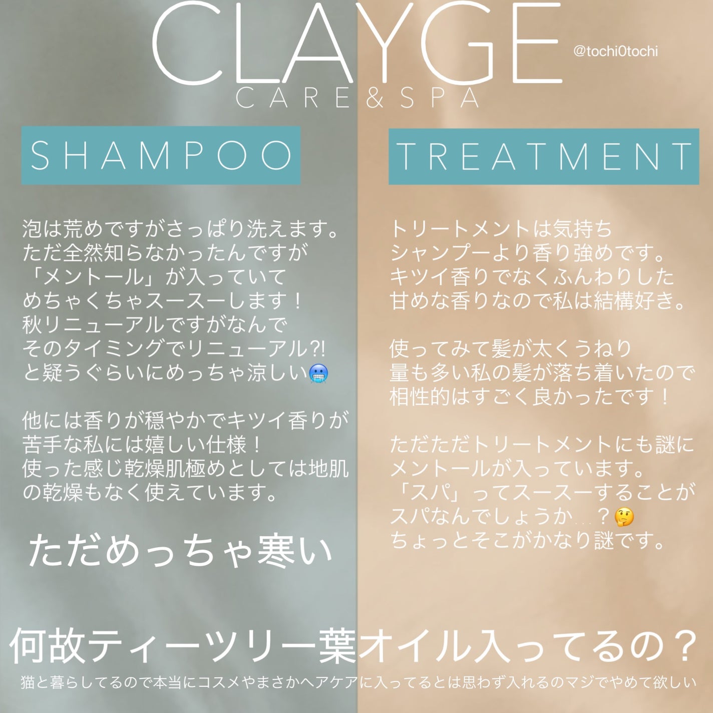 シャンプー/トリートメント SR/CLAYGE/市販シャンプーを使ったクチコミ(4枚目)