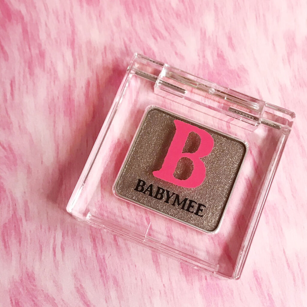 ニュアンスカラー シャドウ/BABYMEE/単色アイシャドウを使ったクチコミ（1枚目）