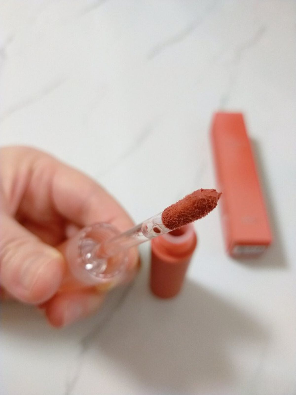 スマッジティント FLOWER MARKET/BBIA/リップティントを使ったクチコミ(8枚目)