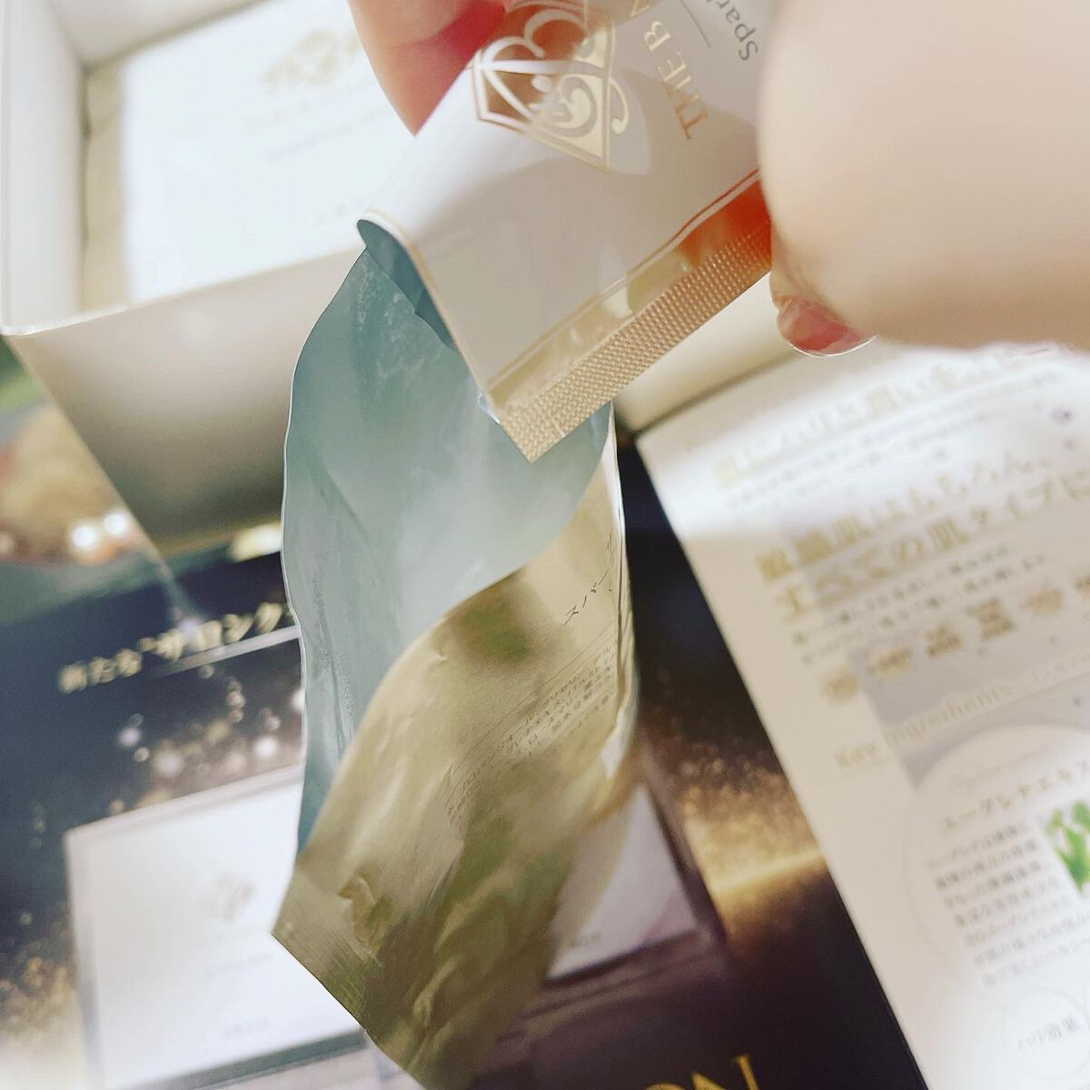  スパークリング マスク /ザ ビー メゾン/洗い流すパック・マスクを使ったクチコミ（3枚目）