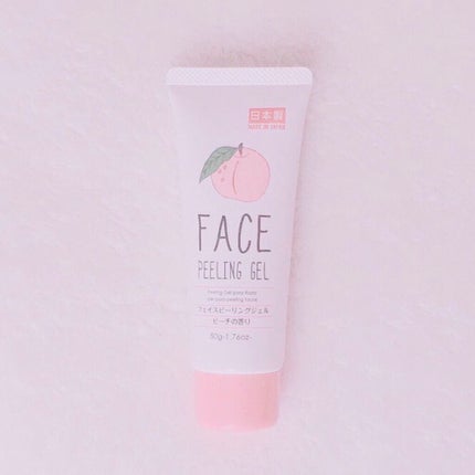 フェイスピーリングジェル ピーチの香り/DAISO/ピーリングを使ったクチコミ(1枚目)