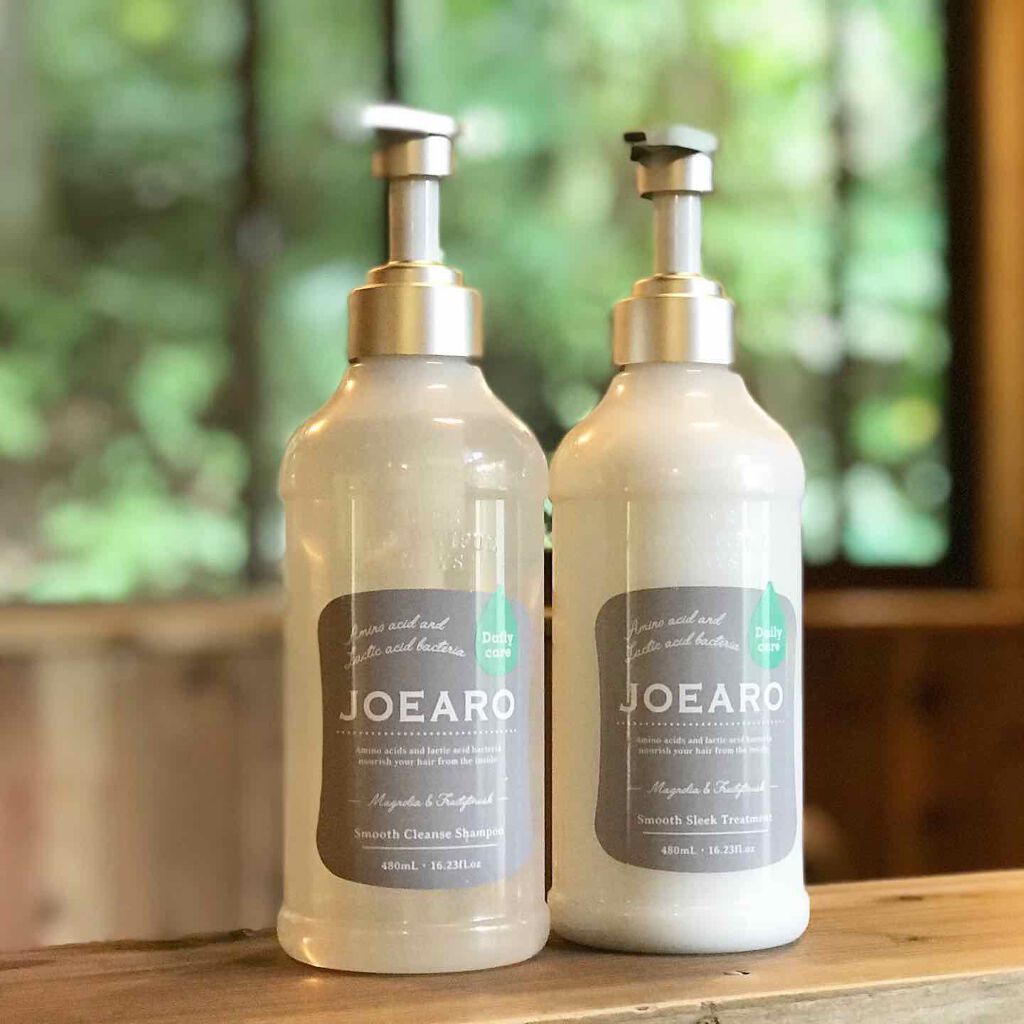スムースクレンズシャンプー／スムーススリークトリートメント シャンプー/JOEARO/市販シャンプーを使ったクチコミ（1枚目）