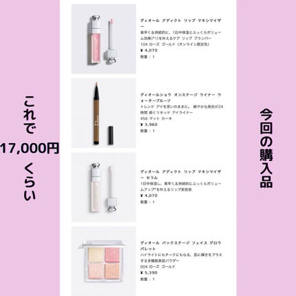 ディオール バックステージ フェイス グロウ パレット/Dior/ハイライトを使ったクチコミ(3枚目)