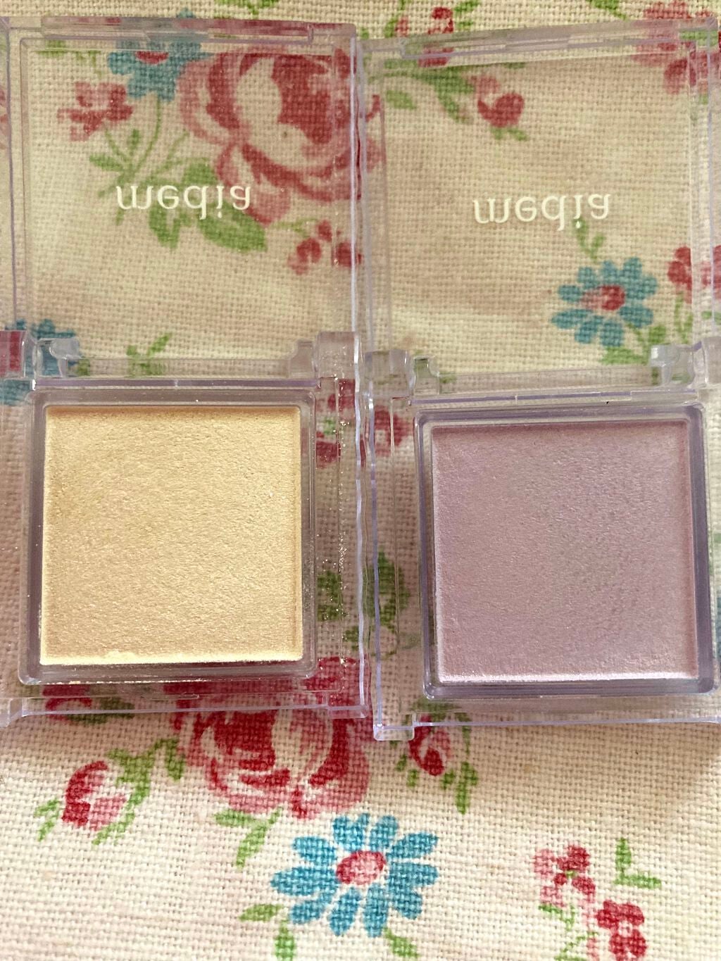 ブライトアップアイシャドウ/media/単色アイシャドウを使ったクチコミ(2枚目)