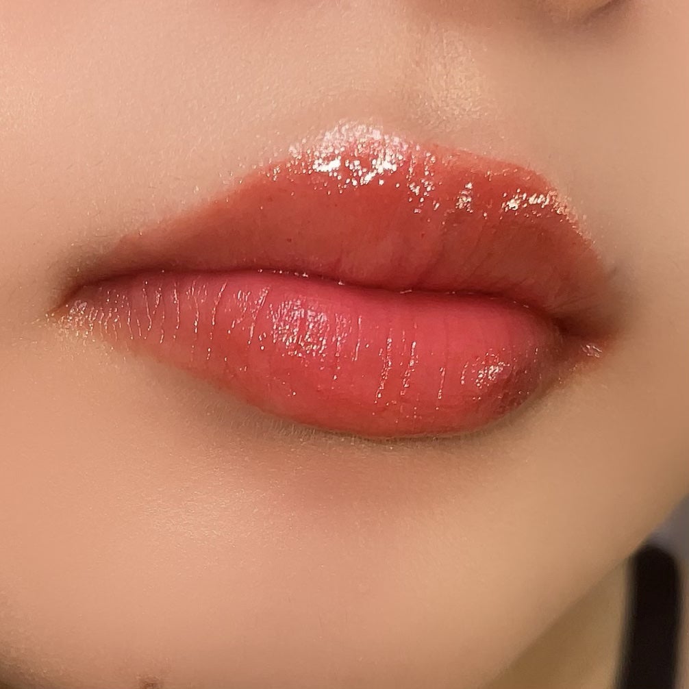 ラスティンググロスリップ/CEZANNE/口紅を使ったクチコミ(5枚目)