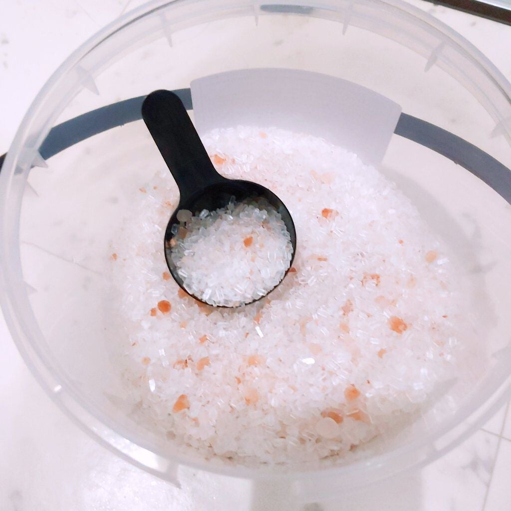 Epsom & Pink Himalayan Bath Salt/Natures Delight/無機塩系入浴剤を使ったクチコミ(2枚目)