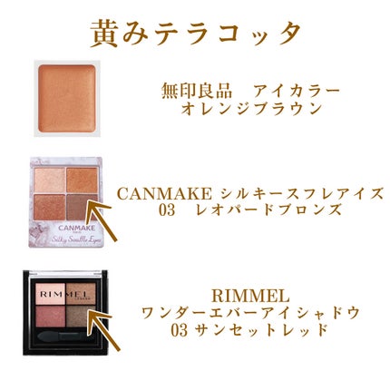 トーンアップアイシャドウ/CEZANNE/アイシャドウパレットを使ったクチコミ(3枚目)