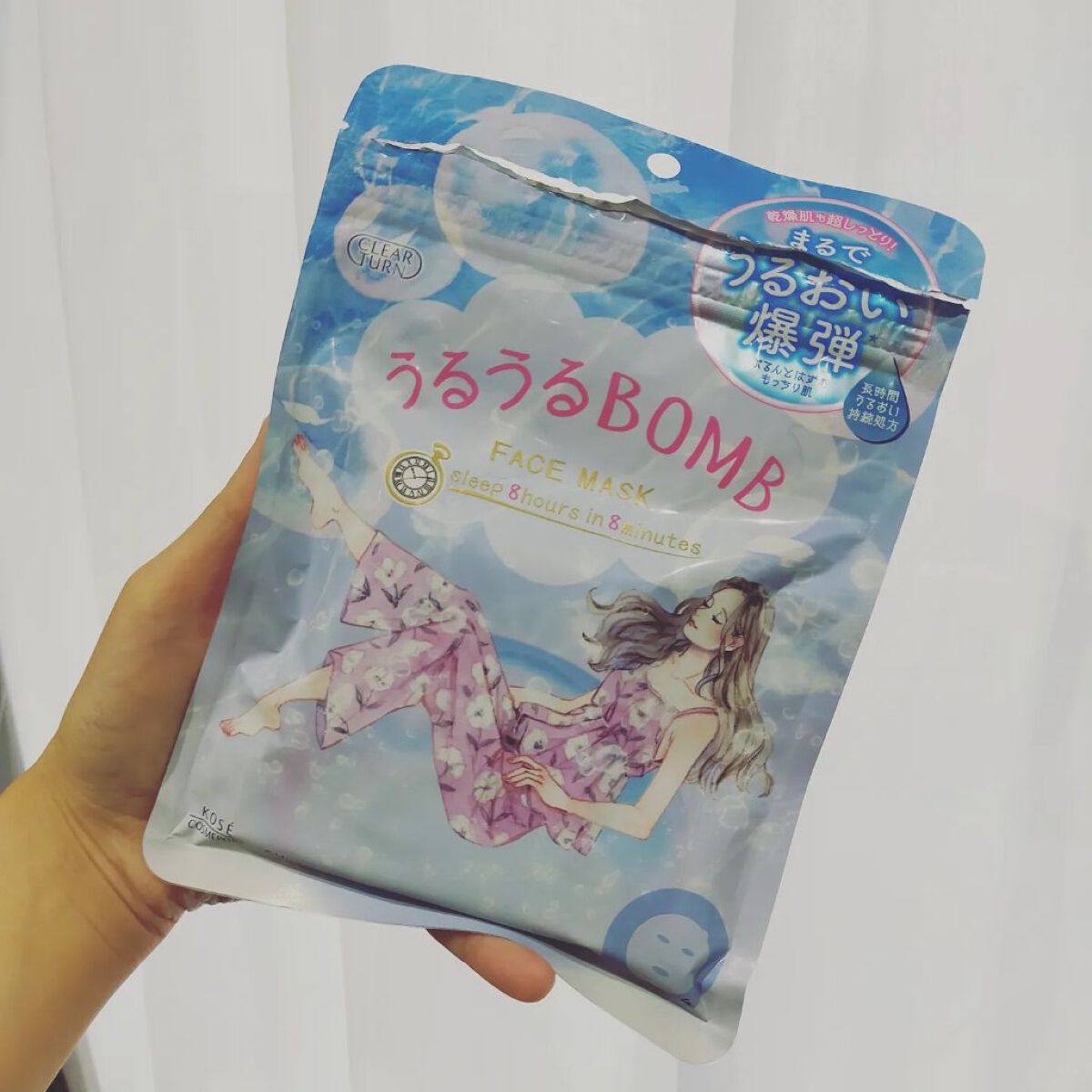 うるうるBOMBマスク/クリアターン/シートマスク・パックを使ったクチコミ（1枚目）