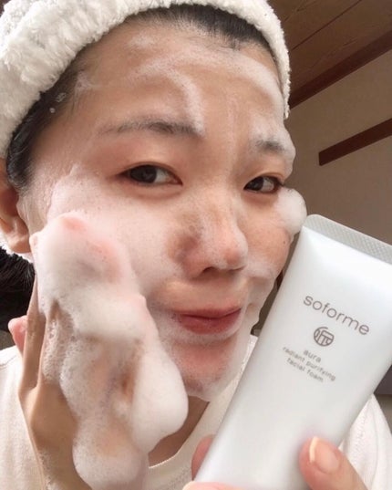 オーラーフェイシャルフォーム/soforme/洗顔フォームを使ったクチコミ(4枚目)