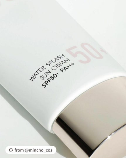 ウォータースプラッシュサンクリーム/espoir/日焼け止め・UVケアを使ったクチコミ(4枚目)