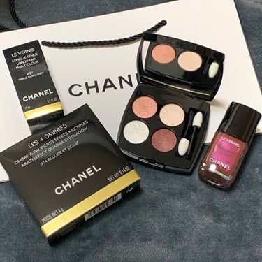 ヴェルニ ロング トゥニュ 891 ペルル バーガンディ/CHANEL/マニキュアを使ったクチコミ（1枚目）