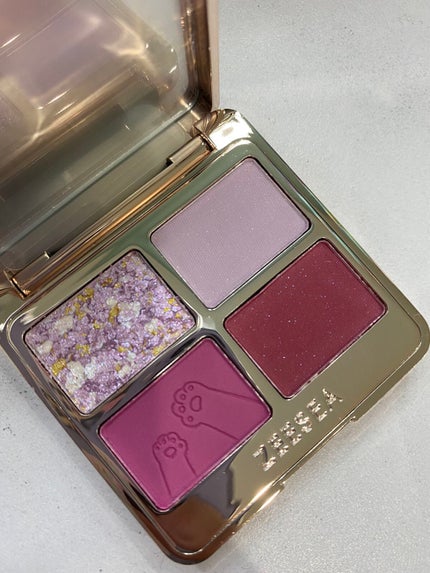 アニマルアイシャドウ(4シェード)/ZEESEA/アイシャドウパレットを使ったクチコミ(2枚目)