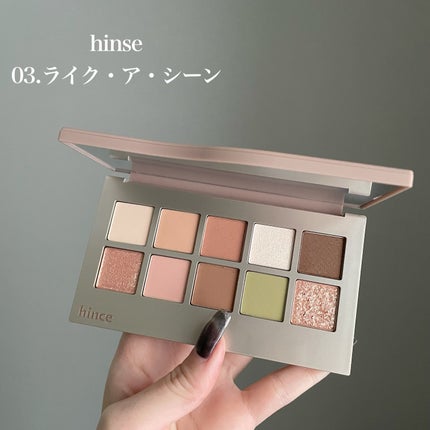 ニューデップスアイシャドウパレット/hince/アイシャドウパレットを使ったクチコミ(1枚目)