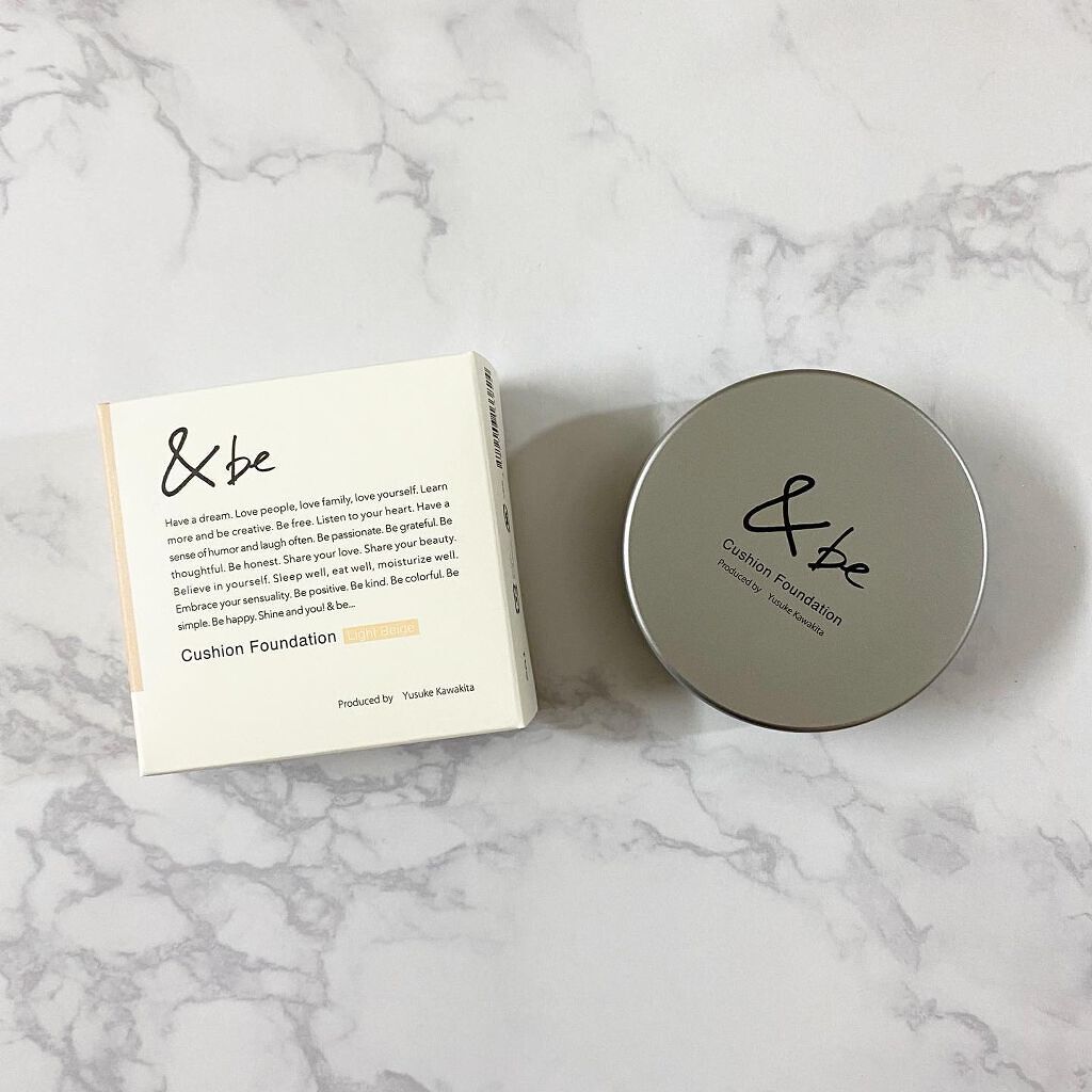 &be クッションファンデーション/&be/クッションファンデーションを使ったクチコミ(1枚目)