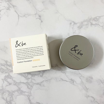 &be クッションファンデーション/&be/クッションファンデーションを使ったクチコミ(1枚目)