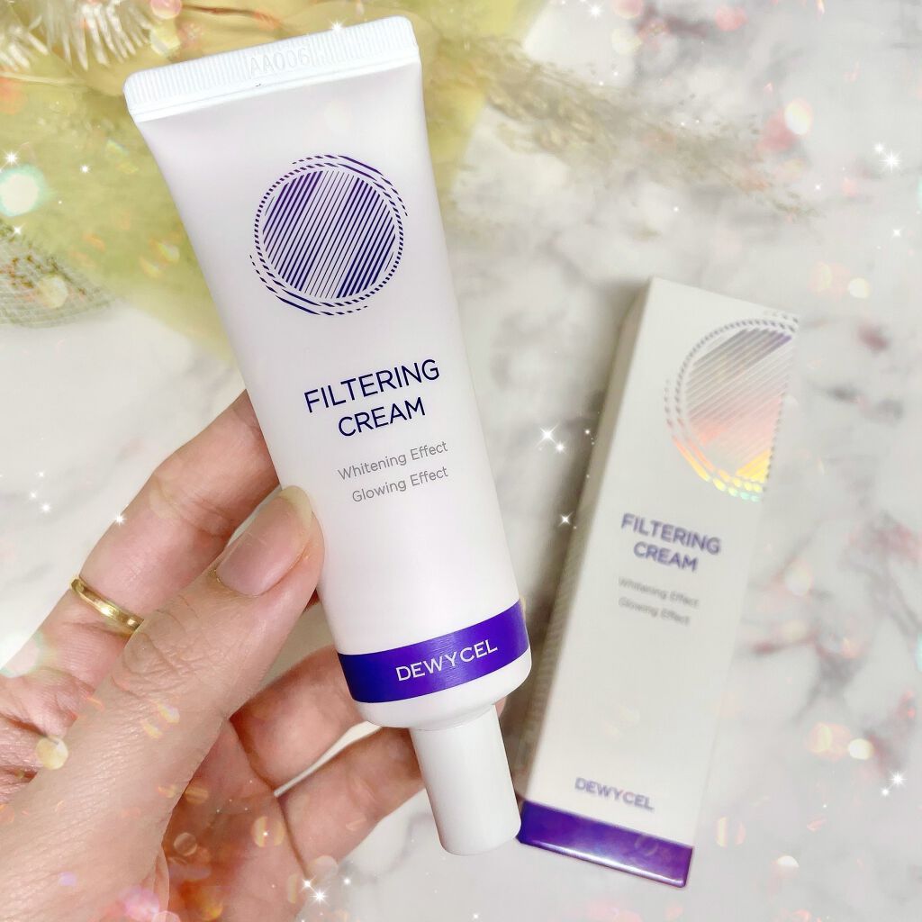 フィルタリングクリーム/DEWYCEL/日焼け止めクリームを使ったクチコミ（3枚目）