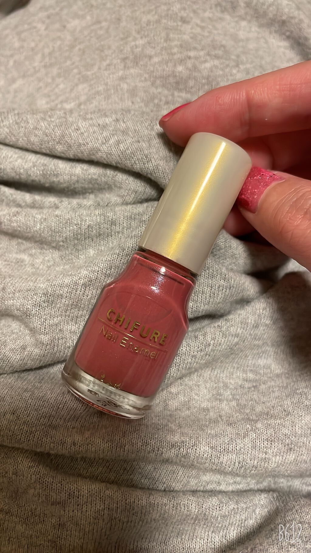 ネイル エナメル 242 ローズ系パール/ちふれ/マニキュアを使ったクチコミ（1枚目）