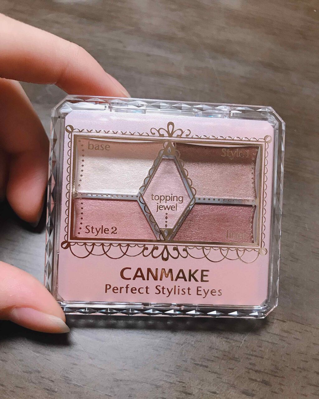 【旧品】パーフェクトスタイリストアイズ/キャンメイク/アイシャドウパレットを使ったクチコミ(1枚目)