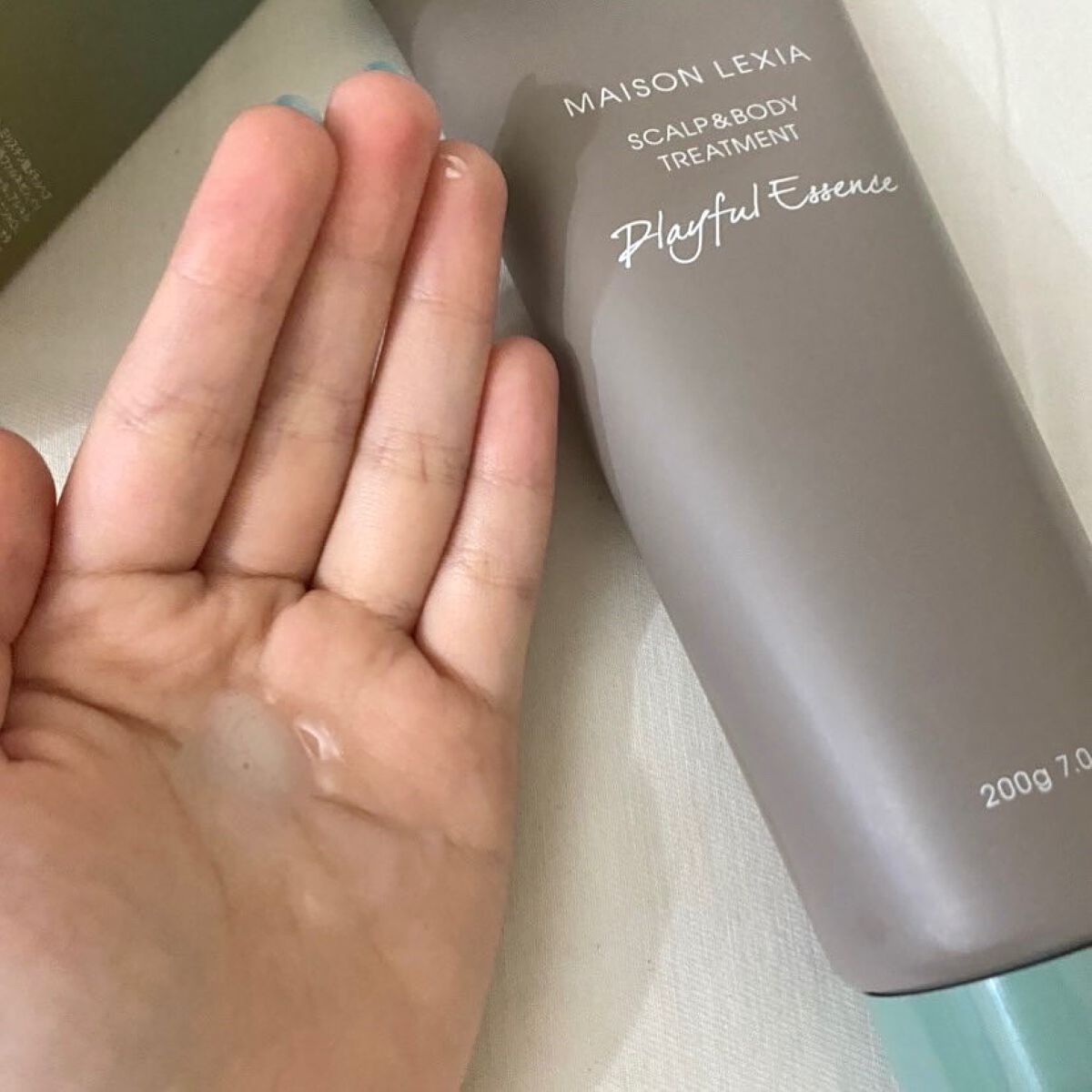 てったん on LIPS 「メゾンレクシアさんからご提供いただきましたスカルプ&ボディトリ..」(2枚目)