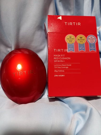 マスク フィット レッド クッション/TIRTIR(ティルティル)/クッションファンデーションを使ったクチコミ(2枚目)