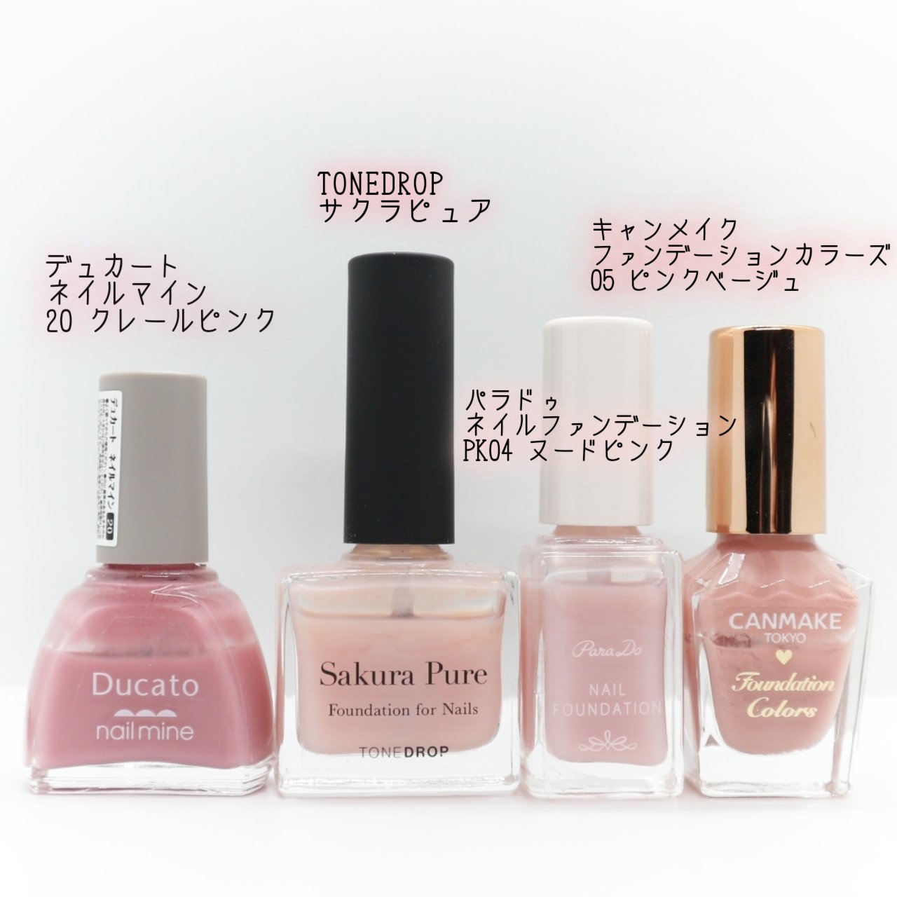 ファンデーション for Nails by トーンドロップ/D-UP/マニキュアを使ったクチコミ（2枚目）