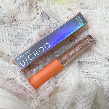 WOW EYE GLITTER ORANGE BLOSSOM/U/CHOO/リキッドアイシャドウを使ったクチコミ（1枚目）