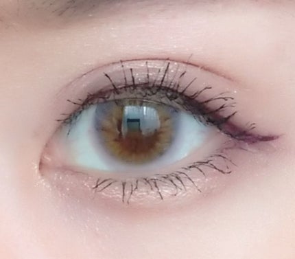 LAVENDER GOLD(ラベンダーゴールド)/OLENS/カラーコンタクトレンズを使ったクチコミ(4枚目)