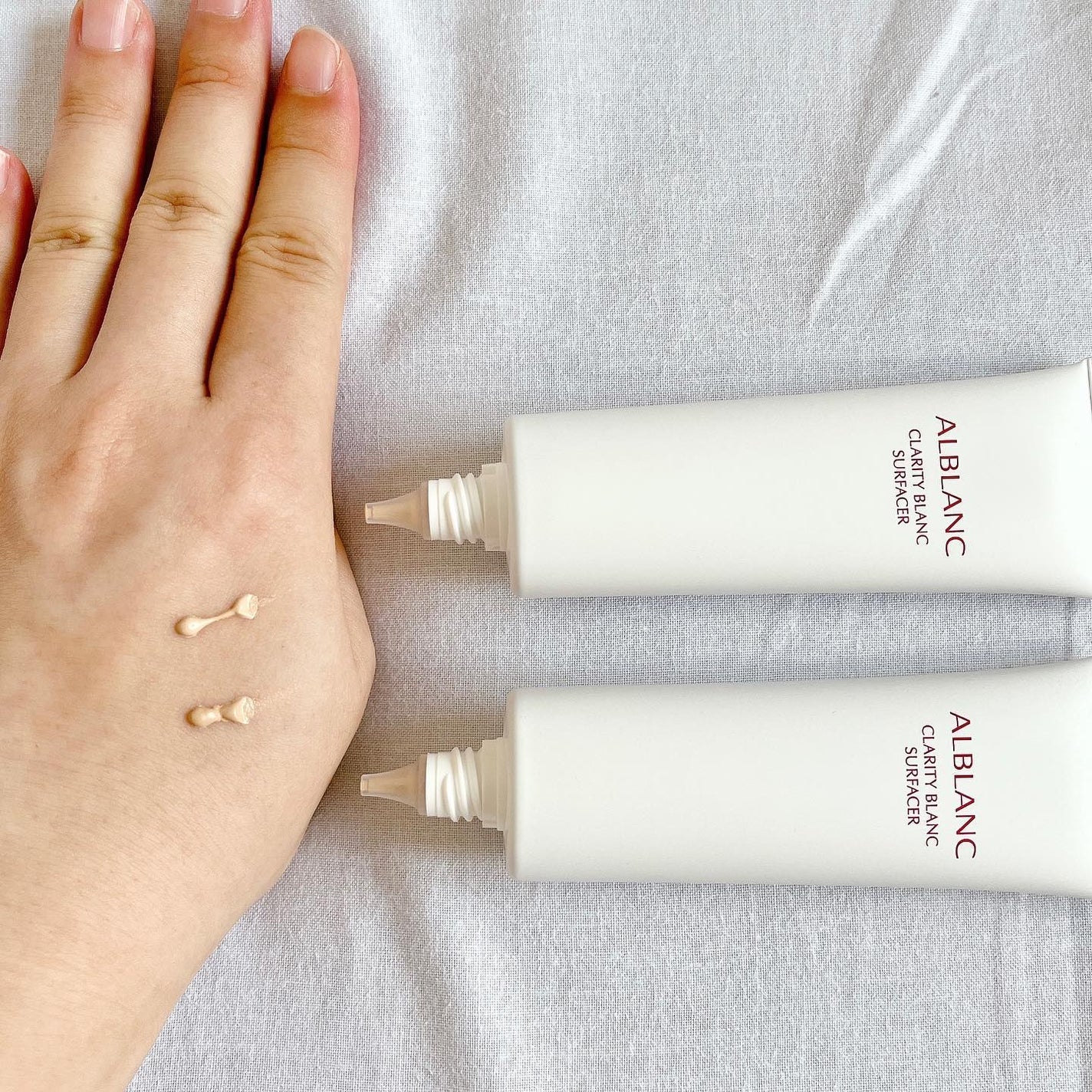 クラリティブラン サーフェイサー/ALBLANC/化粧下地を使ったクチコミ(3枚目)