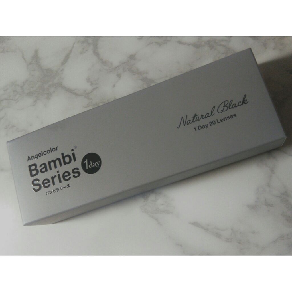 バンビシリーズ ワンデー ナチュラル/AngelColor/ワンデー(1DAY)カラコンを使ったクチコミ(1枚目)