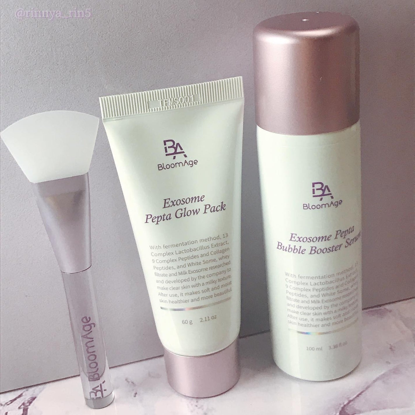 エクソソーム ペプチド グロウ パック/BloomAge/美容液を使ったクチコミ(7枚目)