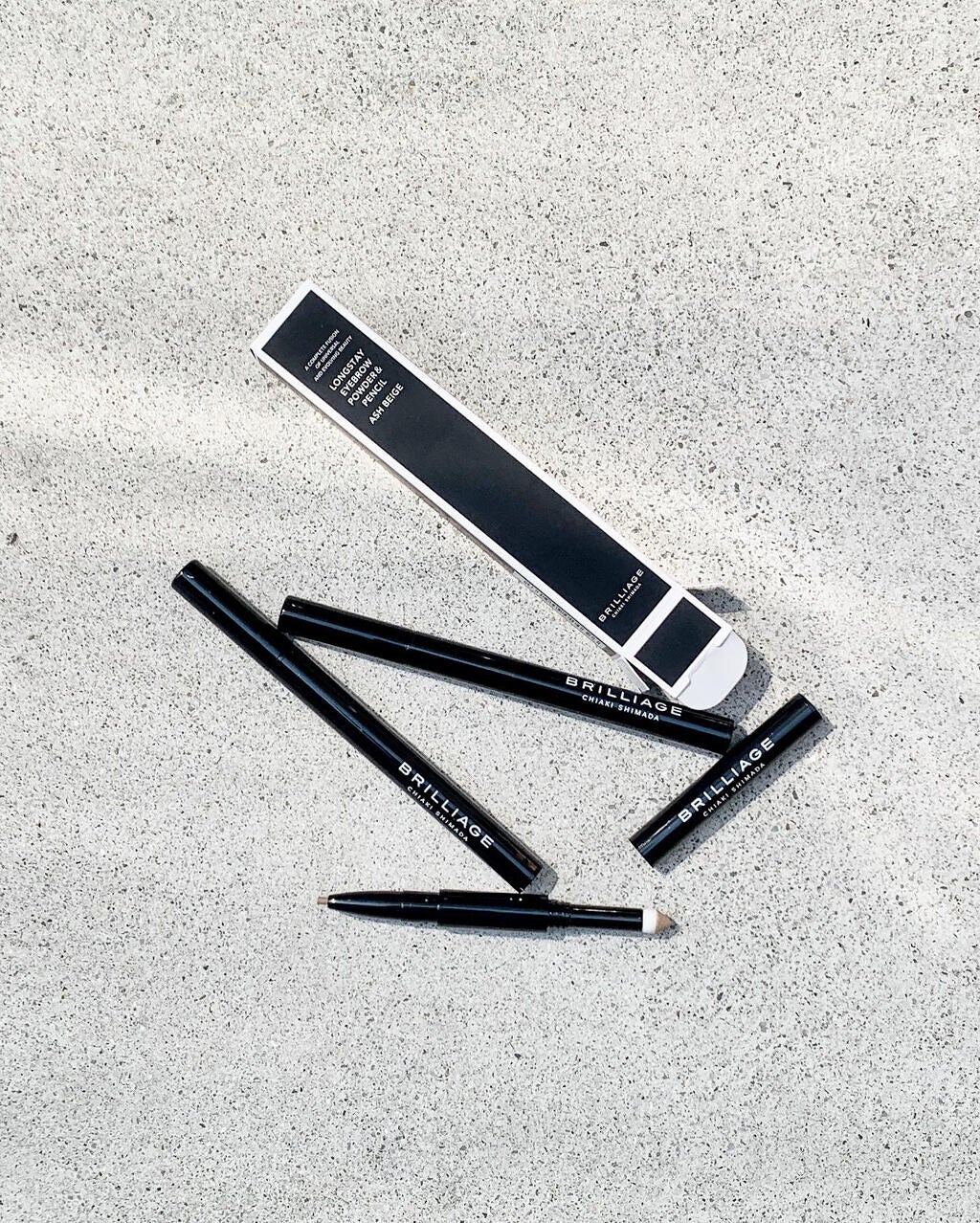 ロングステイ アイブロウパウダー&ペンシル/ブリリアージュ/アイブロウペンシルを使ったクチコミ(4枚目)