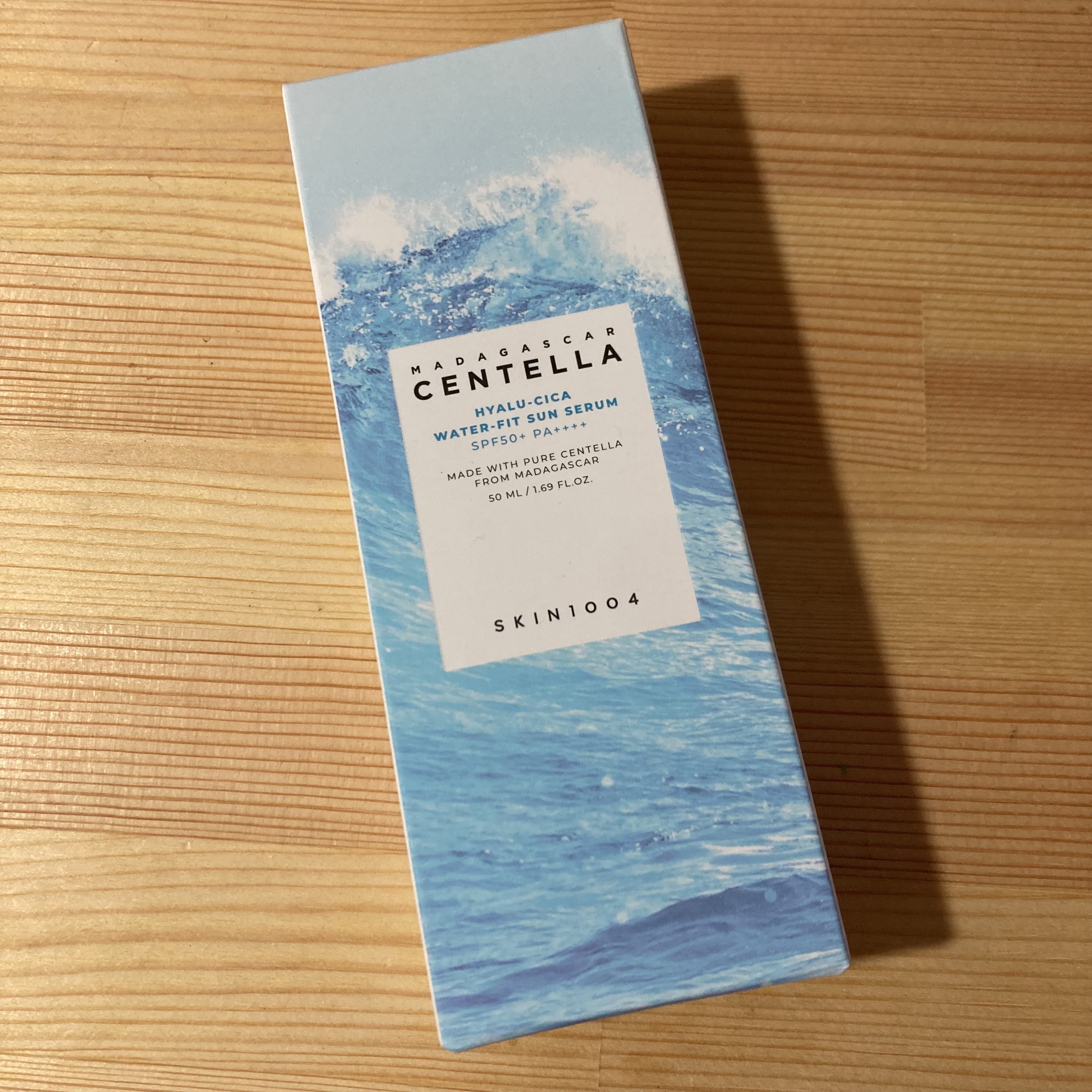 ヒアルーシカ ウォーターフィット サンセラム/SKIN1004/日焼け止めローションを使ったクチコミ（1枚目）