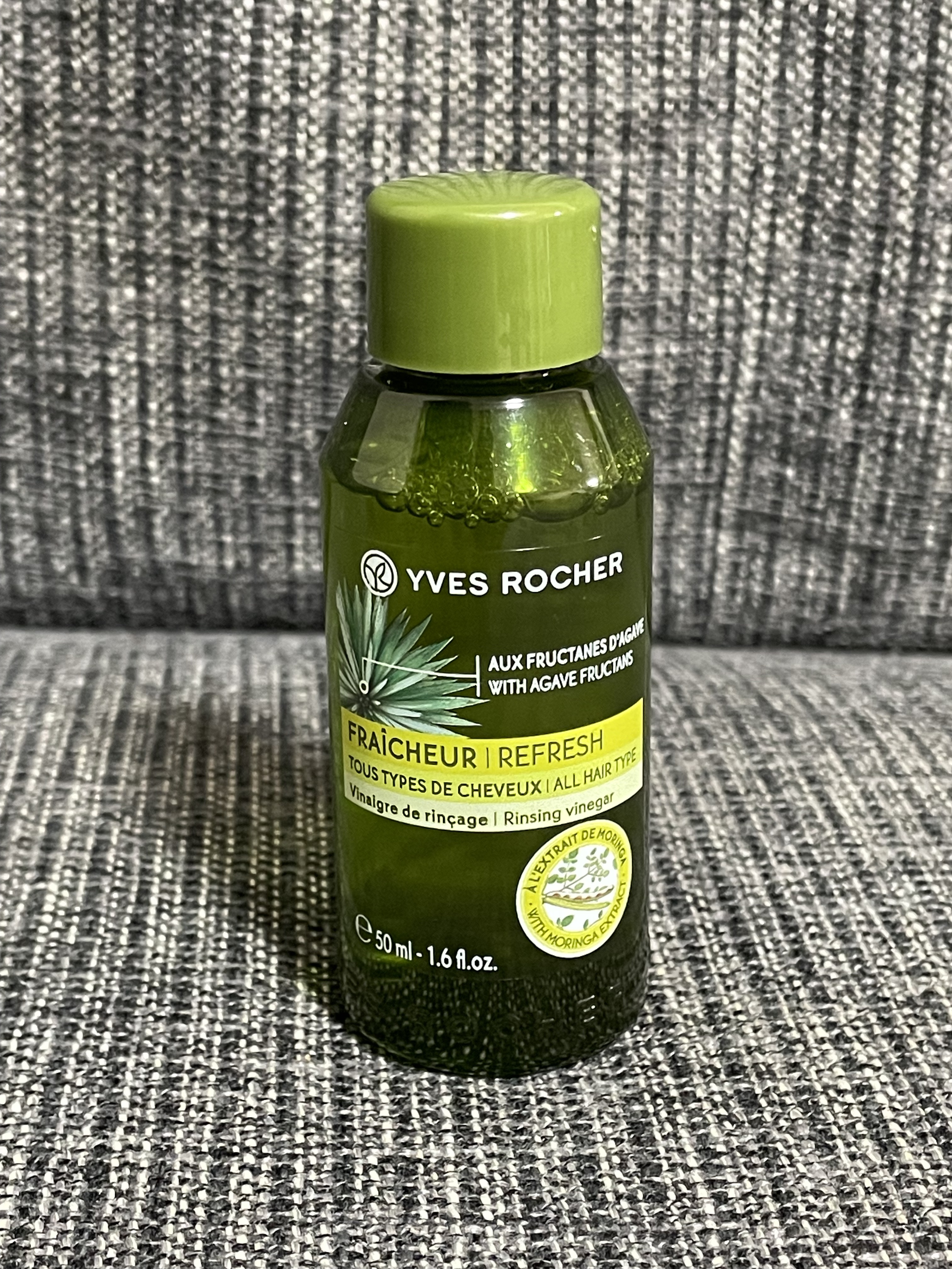 リンシングビネガー ピュアリフレッシュ うるツヤモリンガ /イヴ・ロシェ/洗い流すヘアトリートメントを使ったクチコミ（1枚目）