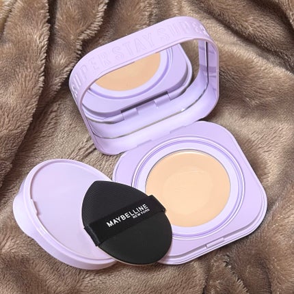 SPステイ クリームパクト ファンデーション/MAYBELLINE NEW YORK/クリーム・エマルジョンファンデーションを使ったクチコミ(2枚目)