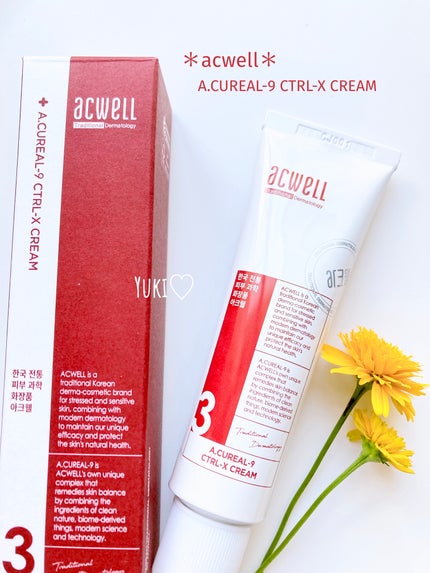 アキュリアルナインコントロールエックスクリーム/ACWELL/フェイスクリームを使ったクチコミ(1枚目)