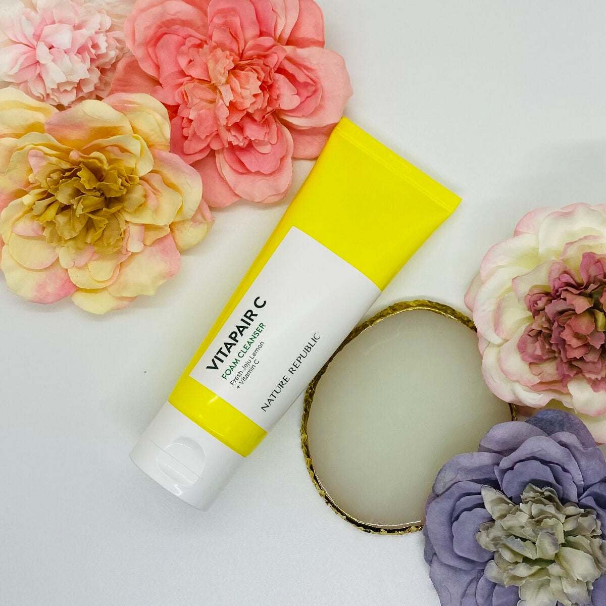 ビタペアC クレンジングフォーム/ネイチャーリパブリック/洗顔フォームを使ったクチコミ(3枚目)