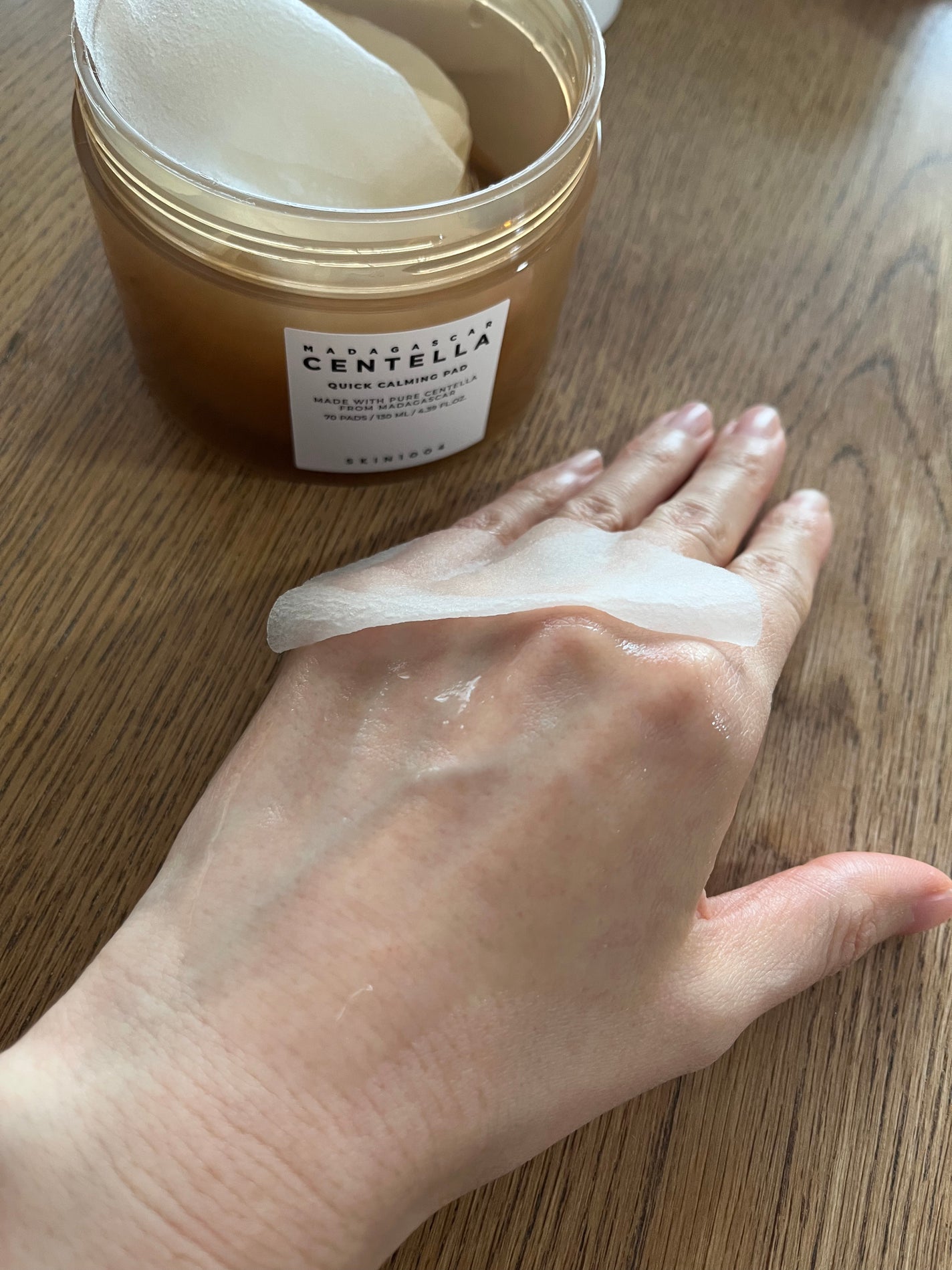 センテラ クイックカーミングパッド/SKIN1004/トナーパッドを使ったクチコミ(4枚目)