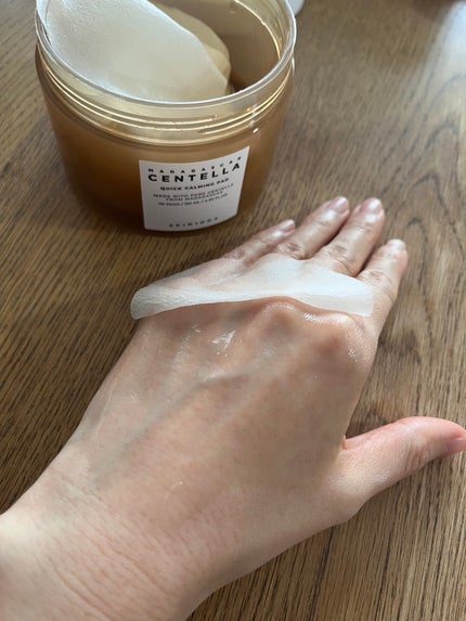 センテラ クイックカーミングパッド/SKIN1004/トナーパッドを使ったクチコミ(4枚目)