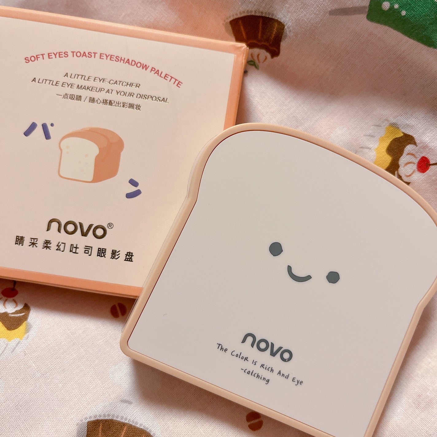 トーストアイシャドウ/NOVO/アイシャドウパレットを使ったクチコミ(1枚目)