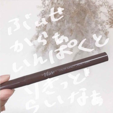 おsalです🐒

今回ご紹介するのはこちら！

visee
color impact liquid liner
（たしか）1080円
アマゾンで1032円になってました！

これまでに
ラブライナーリキ