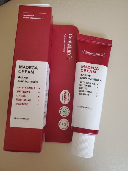 マデカクリーム アクティブ スキン フォーミュラ/センテリアン24/フェイスクリームを使ったクチコミ(1枚目)