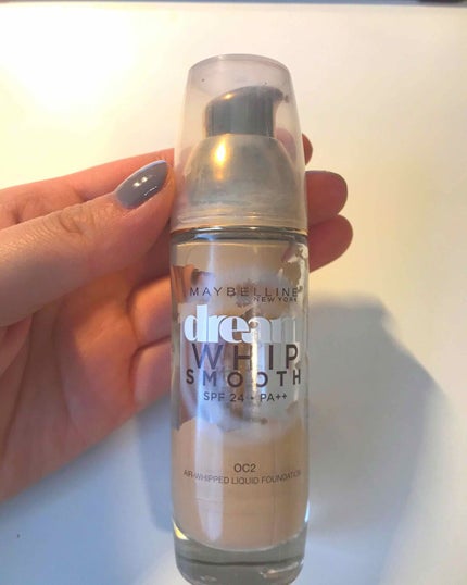 ドリームホイップ スムース リキッド/MAYBELLINE NEW YORK/リキッドファンデーションを使ったクチコミ(1枚目)