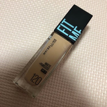 フィットミー リキッドファンデーション R 120/MAYBELLINE NEW YORK/リキッドファンデーションを使ったクチコミ（1枚目）