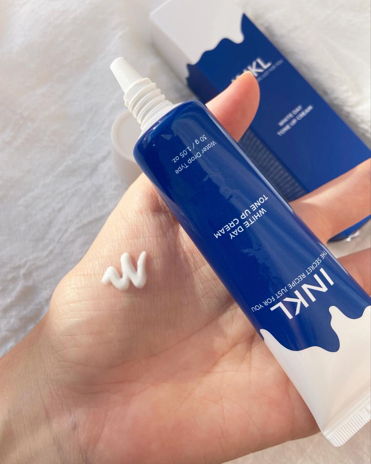 トーンアップクリーム/INKL/化粧下地を使ったクチコミ(2枚目)