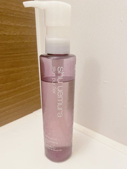 ブランクロマ ライト&ポリッシュ クレンジング オイル/shu uemura/オイルクレンジングを使ったクチコミ(1枚目)