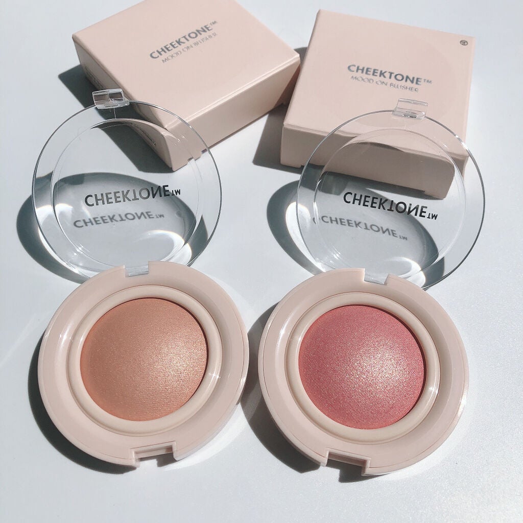 チークトーン ムード オン ブラッシャー/TONYMOLY/ジェル・クリームチークを使ったクチコミ(7枚目)