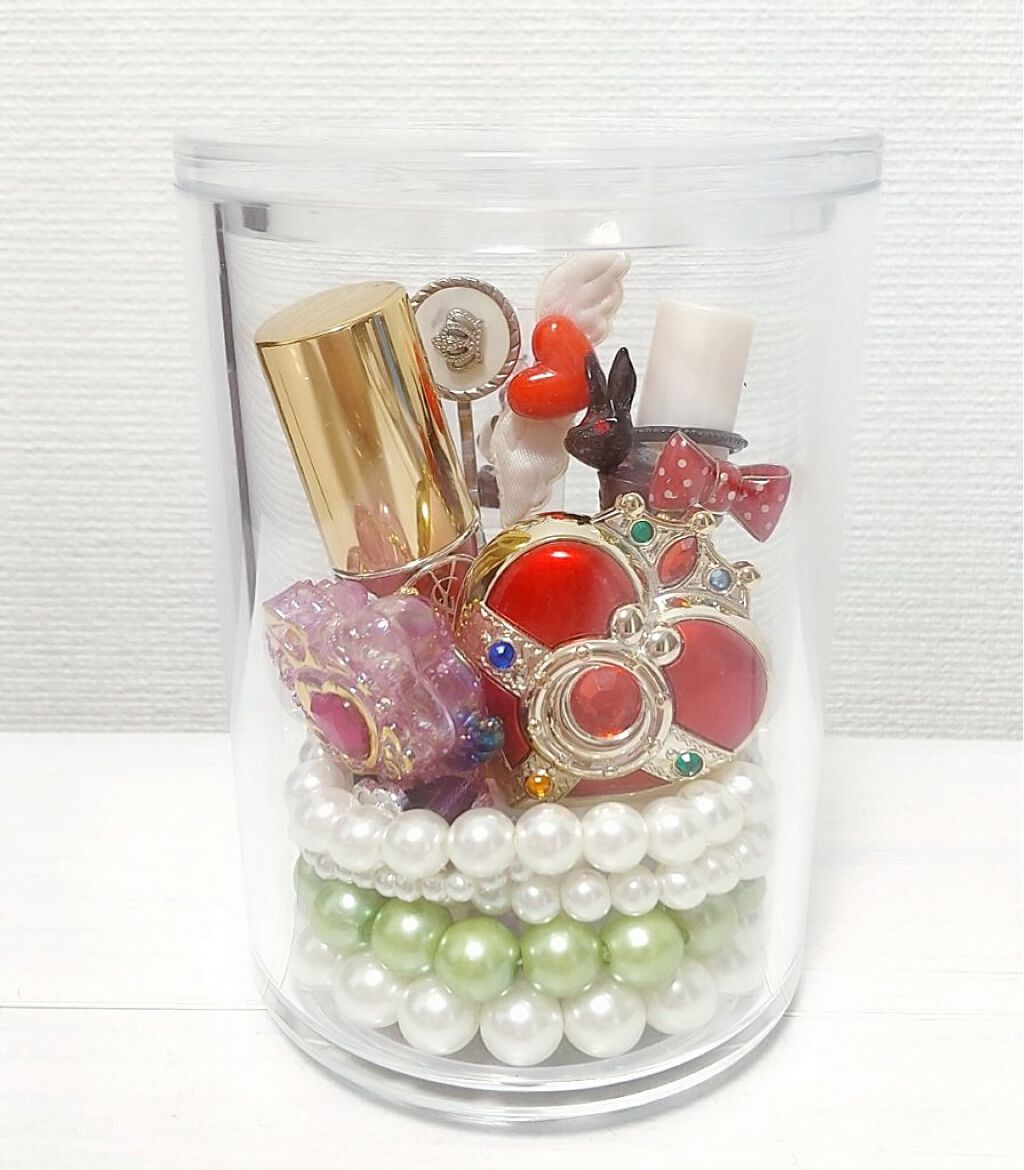 フタ付きクリアケース/DAISO/その他を使ったクチコミ（1枚目）